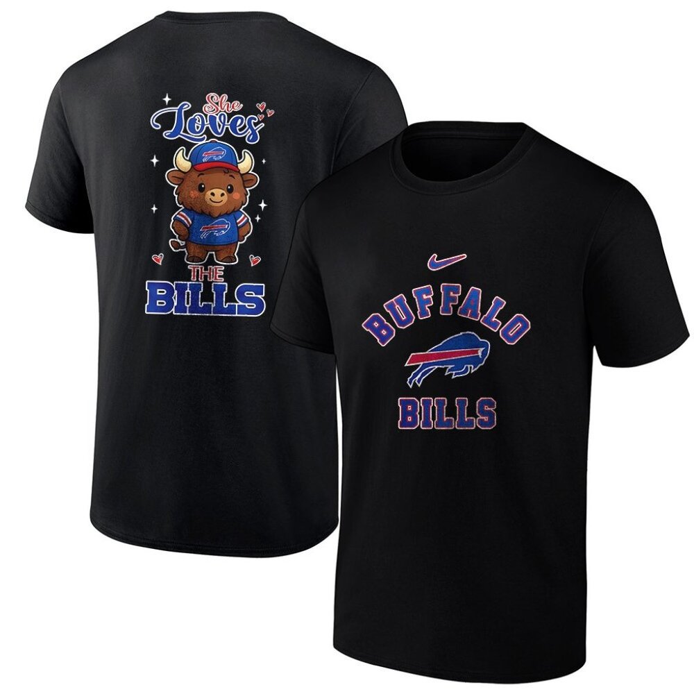 Buffalo Bills she loves the Bills mascot T shirt 91